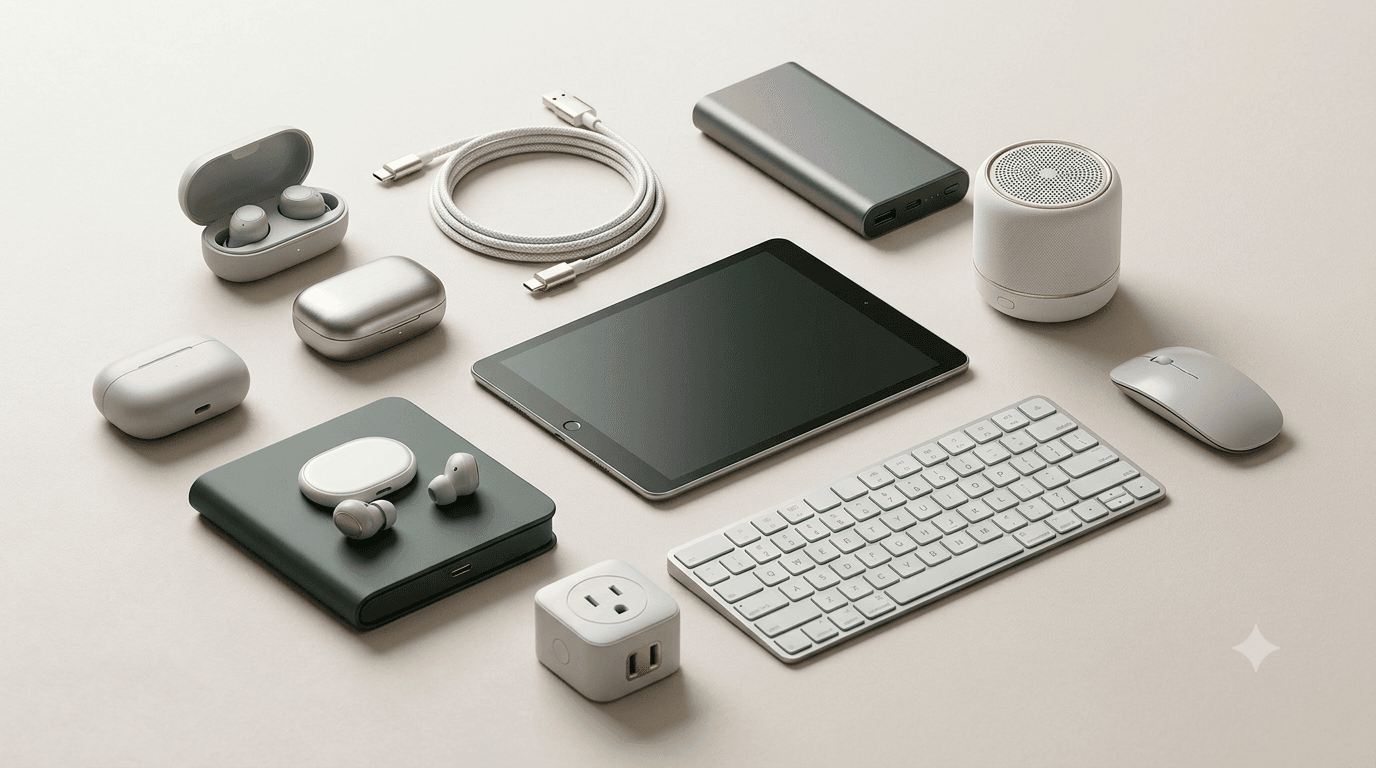Electronics editorial visual